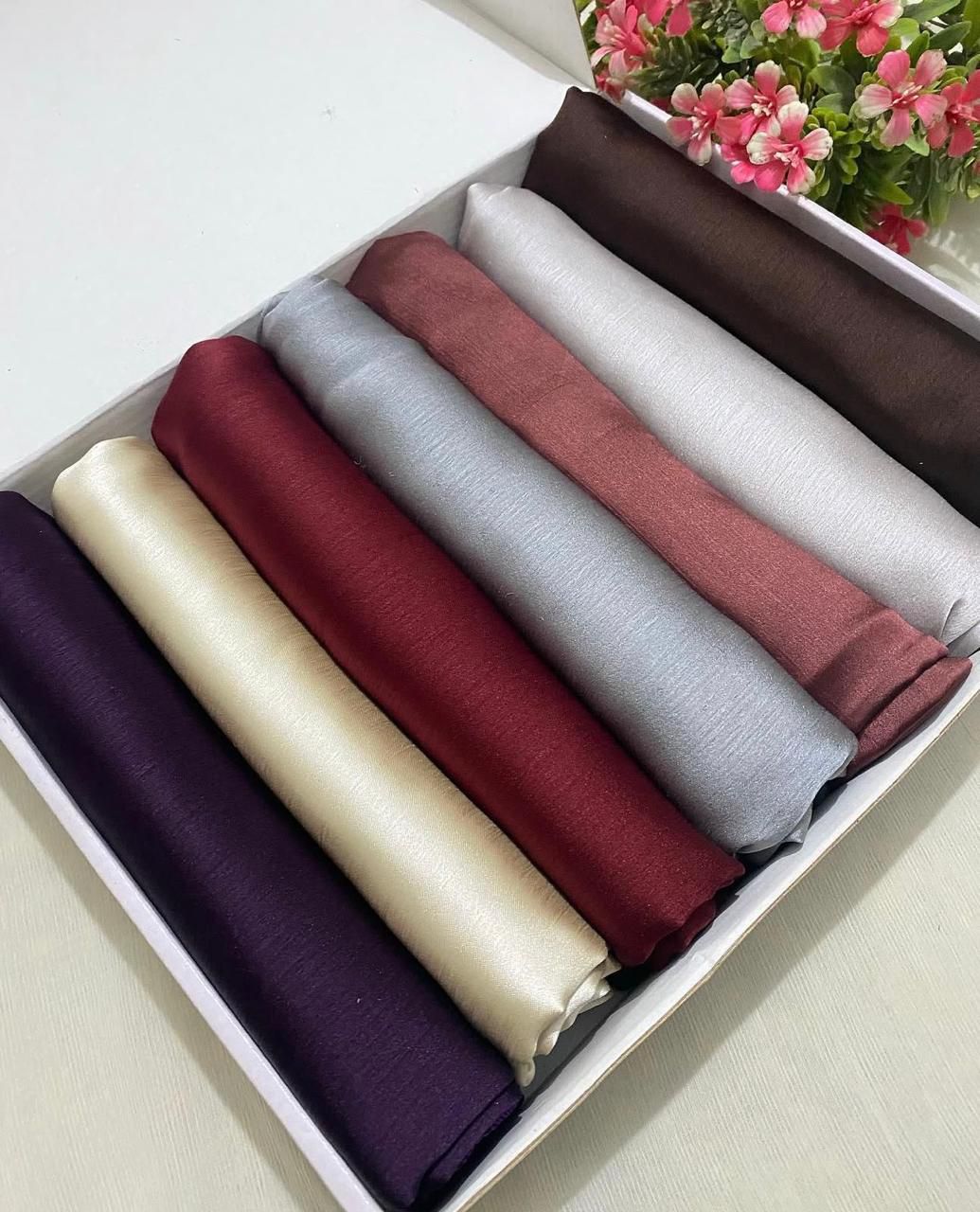Silk hijab
